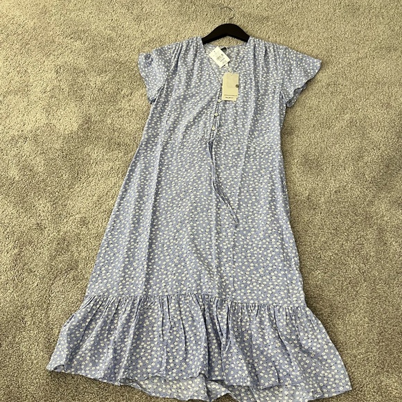 NWT Rails Kiki Dress in Sky Blue Daisies - Picture 2 of 4